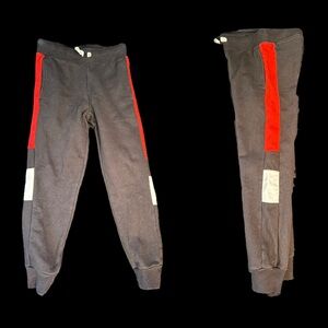 Children’s Place Black and Red Joggers